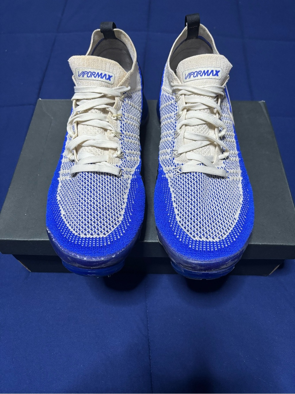 Nike Air VaporMax Flyknit 2 Racer Blue Size 13